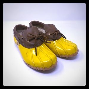 Sporto Original Duck Shoe Aroostic Rare Yellow 7M